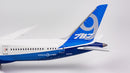 Boeing B787-9 Dreamliner Boeing House Colors (N789EX) 1:400 Scale Model Tail Close Up