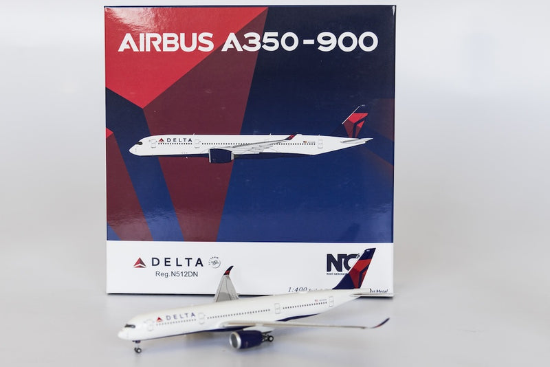 Airbus A350-900 Delta Airlines (N512DN) 1:400 Scale Model & Box