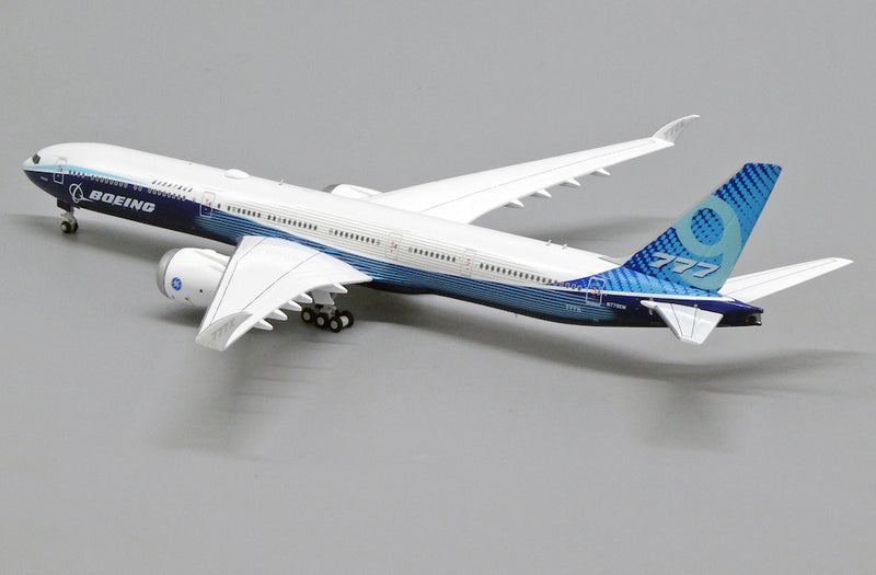 Boeing 777-9X House Livery “Folded Wing Version” (N779XW) 1:400 Scale Model Left Rear View