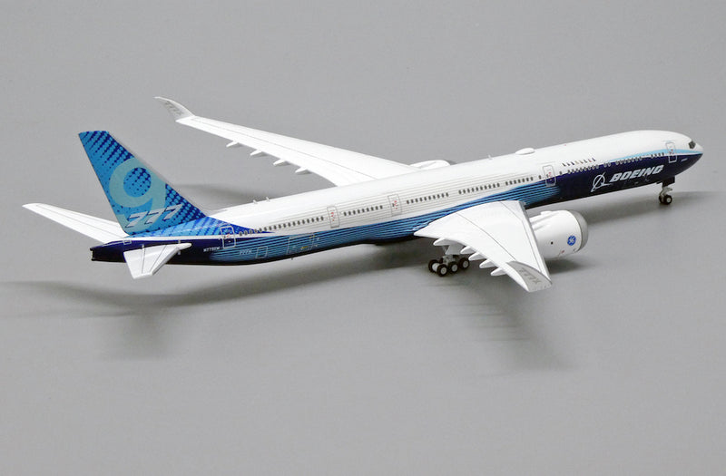 Boeing 777-9X House Livery “Folded Wing Version” (N779XW) 1:400 Scale Model Right Rear View