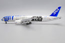 Boeing 787-9 All Nippon Airways Star Wars (JA873A) 1:400 Scale Model Left Side View Tail Close Up