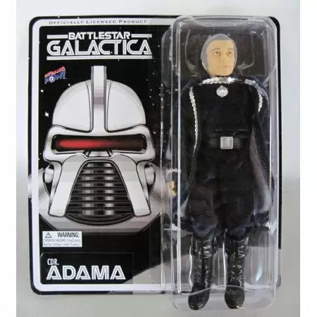 Battlestar Galactica Commander Adama 8” Action Figure Package Front