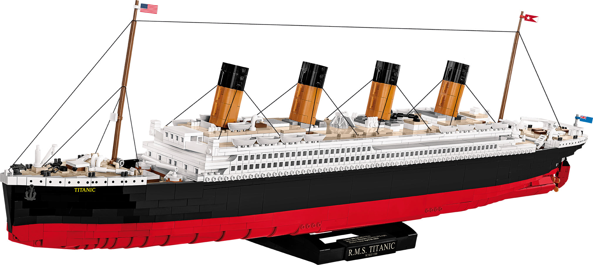 RMS Titanic 1:300 Scale, 2810 Piece Block Kit By Cobi