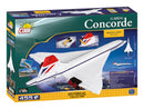 Concorde 1:95 Scale, 455 Piece Block Kit By Cobi Back Of Box