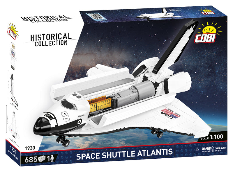 Space Shuttle Orbiter Atlantis, 685 Piece Block Kit