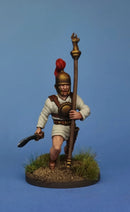 Iberian Unarmored Warriors, 28 mm Scale Model Plastic Figures Close Up