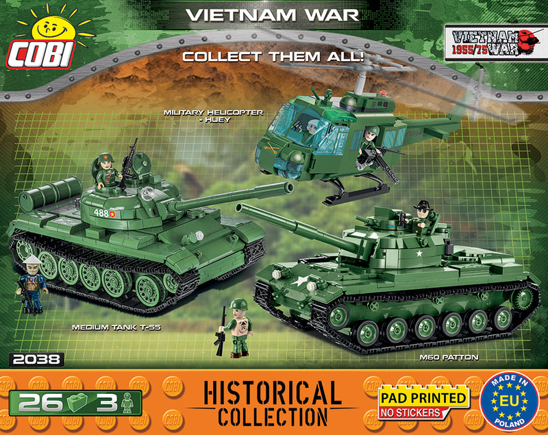 Vietnam War Figures, 26 Piece Block Kit By Cobi