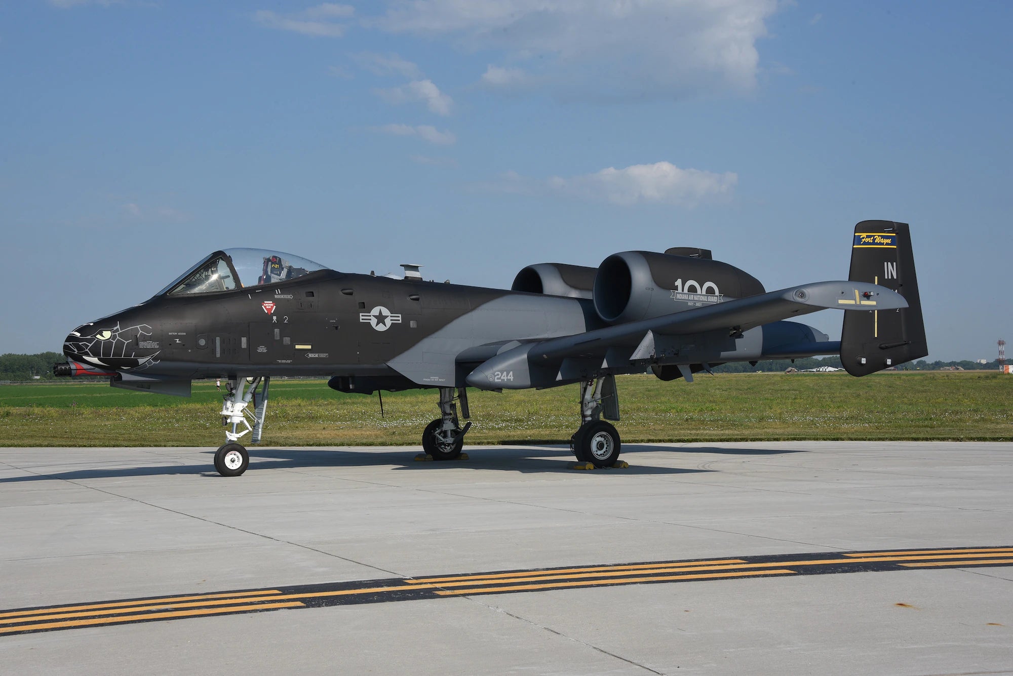 Fairchild Republic A-10C Thunderbolt II 122nd FW Indiana ANG 2021