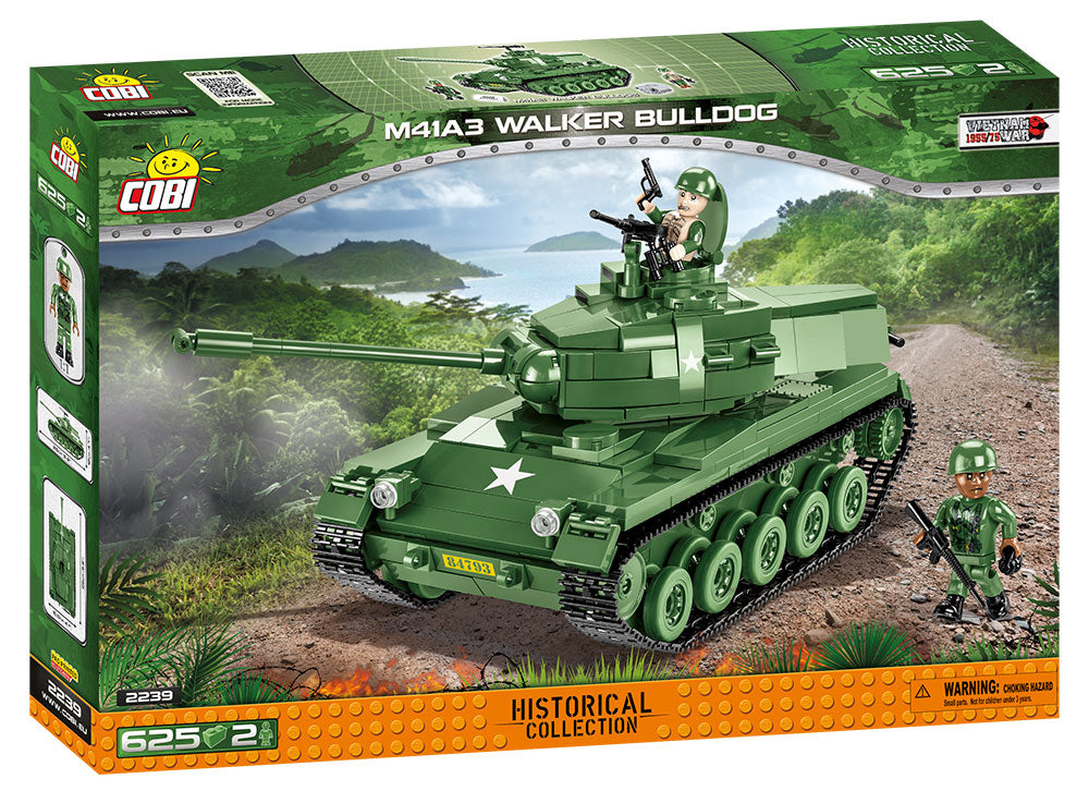 M41A3 Walker Bulldog Tank 625 Piece Block Kit