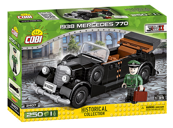 1938 Mercedes 770, 250 Piece Block Kit