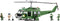 Bell UH-1 Iroquois “Huey” Helicopter, Executive Edition 756 Piece Block Kit On The Ground