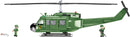 Bell UH-1 Iroquois “Huey” Helicopter, 656 Piece Block Kit By Cobi Side View