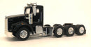 Kenworth T800 Tag Axle (Black)  1:87 (HO) Scale Model By Promotex