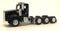 Kenworth T800 Tag Axle (Black)  1:87 (HO) Scale Model By Promotex