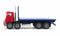 White Motor Co. Road Commander Twin Steer Flat Bed Truck 1/87 Scale (HO) Model by Promotex Side View