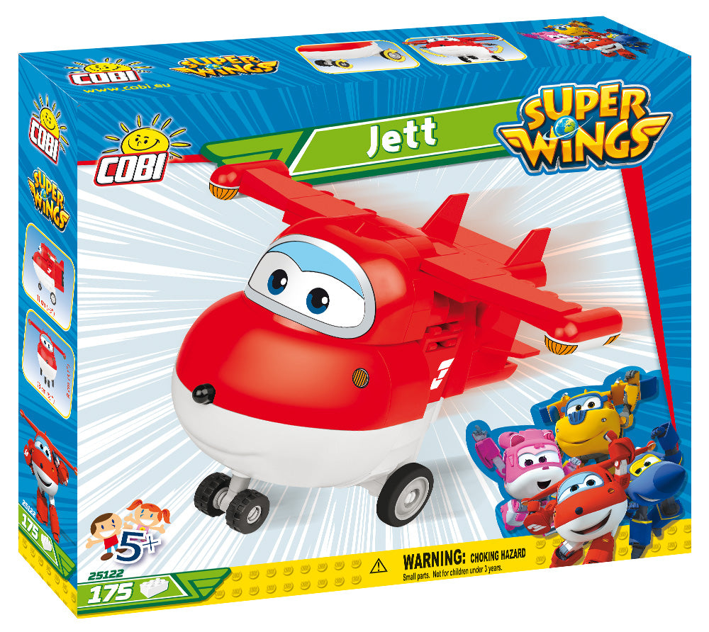 Super Wings Jett, 175 Piece Block Kit By Cobi