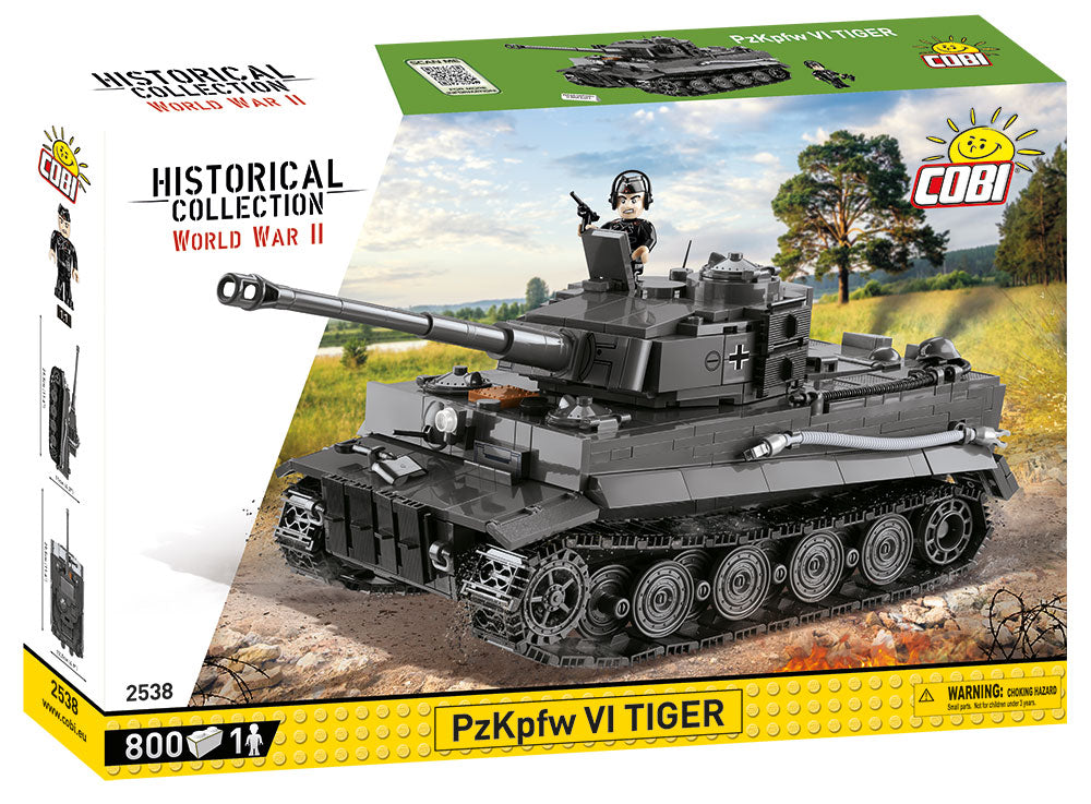 Tiger I Panzer VI Ausf. E Tank, 800 Piece Block Kit