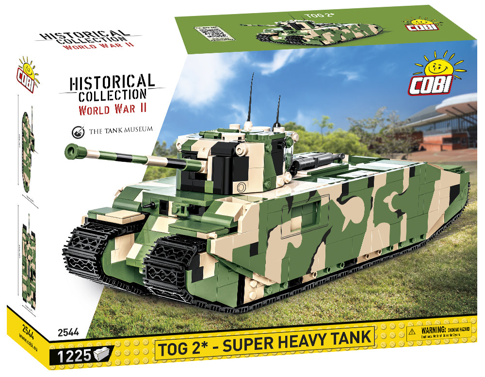 TOG 2 Super Heavy Tank, 1225 Piece Block Kit