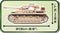 Panzer IV Ausf. G, 559 Piece Block Kit Side View Dimensions