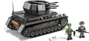 Flakpanzer IV Wirbelwind, 590 Piece Block Kit Contents Side View