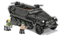 Sd.Kfz. 251/1 Ausf. A Halftrack, 590 Piece Block Kit Front View
