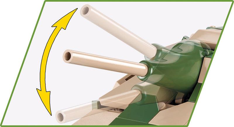Jagdpanzer 38(t) “Hetzer”, 555 Piece Block Kit Gun Details