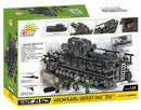 60 cm Karl-Gerät 040 “ZIU” Self-Propelled Mortar 1574 Piece Block Kit Back Of Box