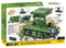M4A3 Sherman Tank & T34 Calliope, Executive Edition 1230 Piece Block Kit Back Of Box