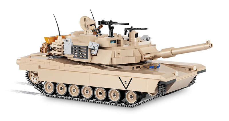 M1A2 Abrams Main Battle Tank, 810 Piece Block Kit By Cobi