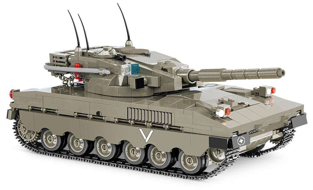 Merkava Mk. I/II Main Battle Tank, 825 Piece Block Kit