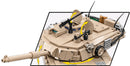 M1A2 Abrams Main Battle Tank, 975 Piece Block Kit Turret Close Up