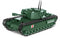 A22 Churchill MK. IV Tank, 315 Piece Block Kit