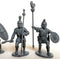 Iberian Unarmored Warriors, 28 mm Scale Model Plastic Figures Unpainted Close Up