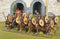 Early Imperial Roman Cavalry, 28 mm Scale Model Plastic Figures Close Up