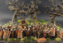 Early Imperial Roman Legionaries Attacking, 28 mm Scale Model Plastic Figures Diorama