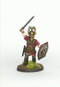 Gallic Armoured Warriors, 28 mm Scale Model Plastic Figures Swordsman Close Up