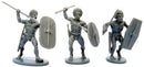 Gallic Naked Fanatics, 28 mm Scale Model Plastic Figures Unpainted Examples