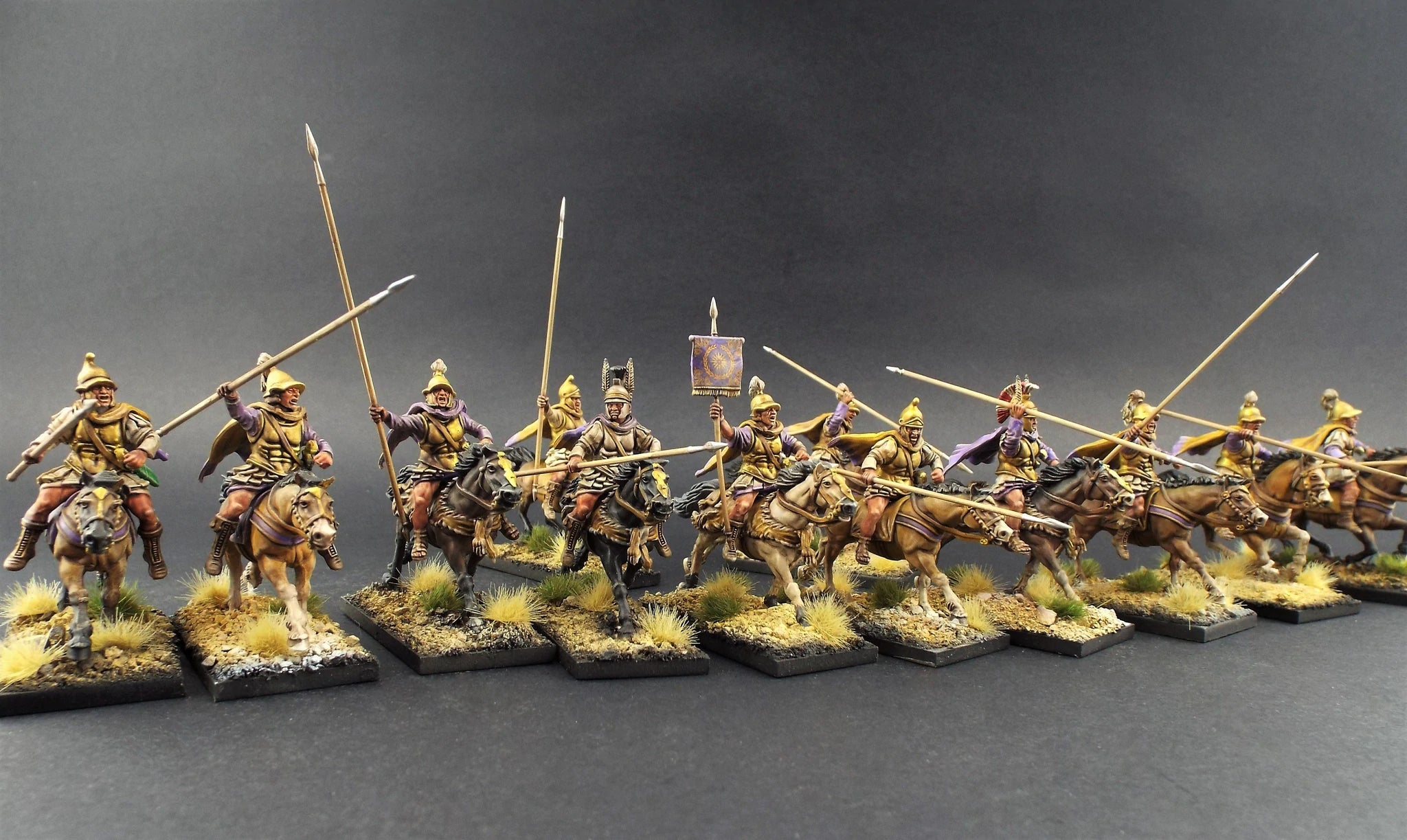 Macedonian Greek Successor Heavy Cavalry, 28 mm Scale Model Plastic Figures