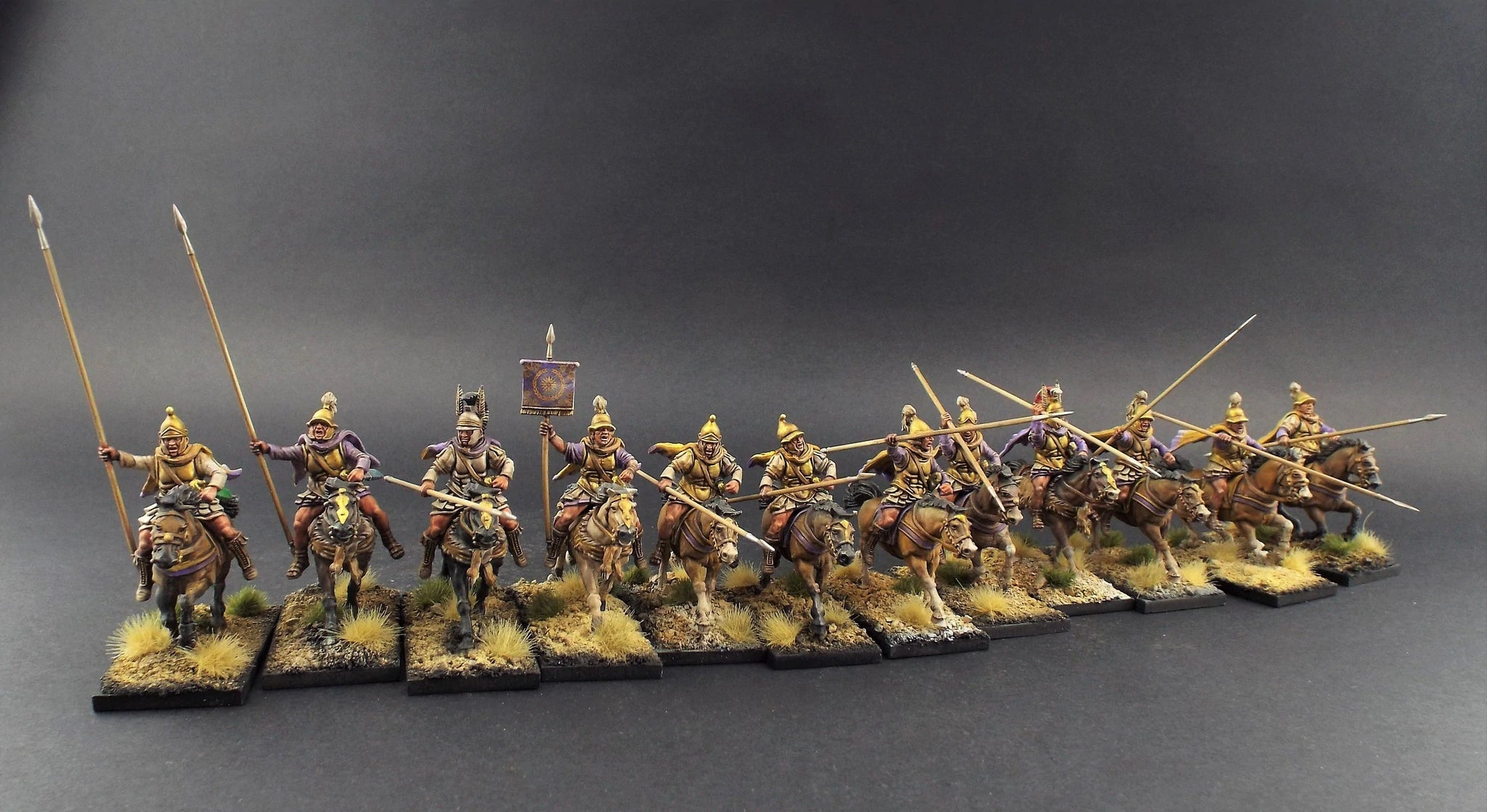 Macedonian Greek Successor Heavy Cavalry, 28 mm Scale Model Plastic Figures