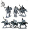 Numidian Cavalry, 28 mm Scale Model Plastic Figures Unpainted Examples