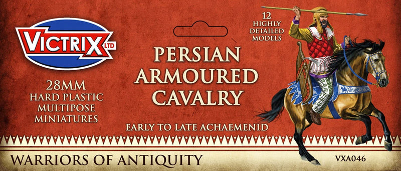 Persian Armored Cavalry, 28 mm Scale Model Plastic Figures