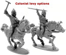 Persian Unarmored Cavalry, 28 mm Scale Model Plastic Figures Colonist Levy Example