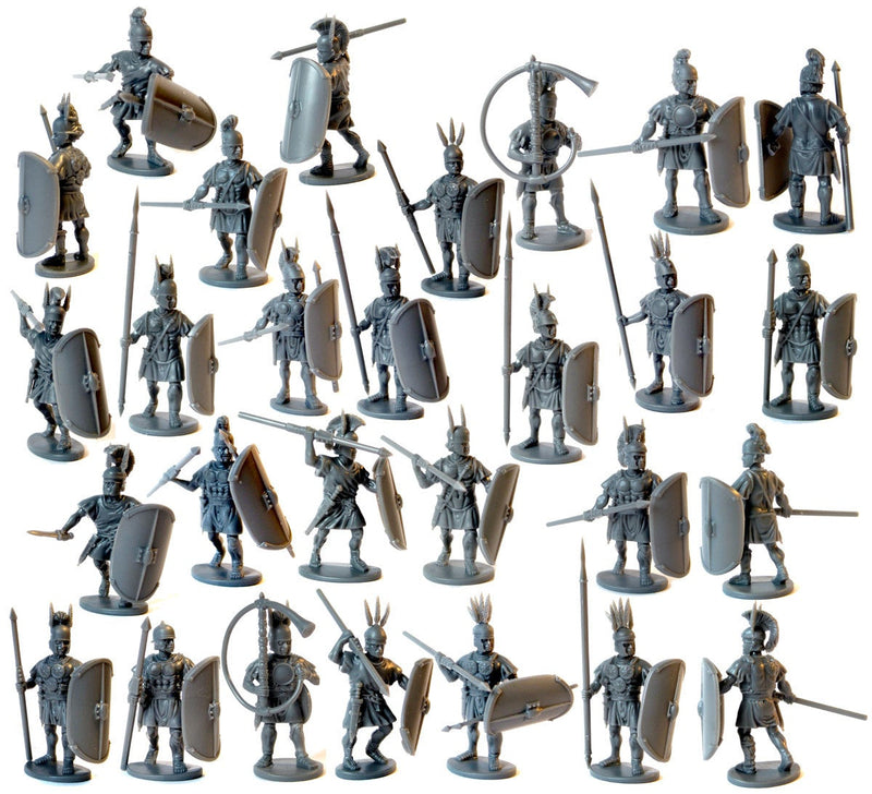 Rome’s Italian Allied Legions, 28 mm Scale Model Plastic Figures Unpainted Exmaples