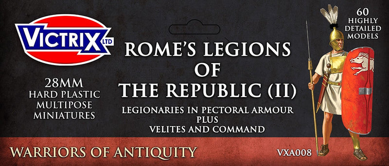Rome’s Legions of the Republic II, 28 mm Scale Model Plastic Figures
