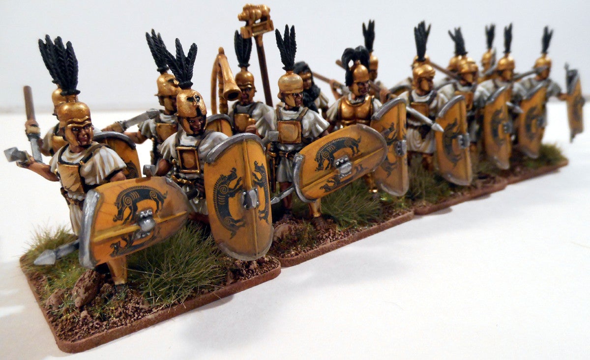 Rome’s Legions of the Republic II, 28 mm Scale Model Plastic Figures Close Up