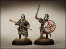 Huscarls (Late Saxons / Anglo Danes), 28 mm Scale Model Plastic Figures Painted Example