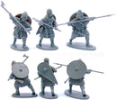 Huscarls (Late Saxons / Anglo Danes), 28 mm Scale Model Plastic Figures Unpainted Exmaple