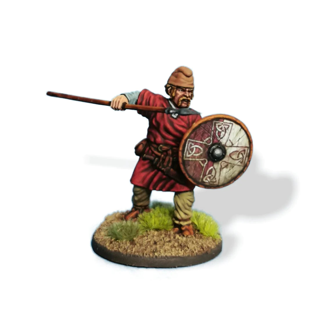 Late Saxons / Anglo Danes, 28 mm Scale Model Plastic Figures Spearman