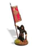 Late Saxons / Anglo Danes, 28 mm Scale Model Plastic Figures Monk Standard Bearer