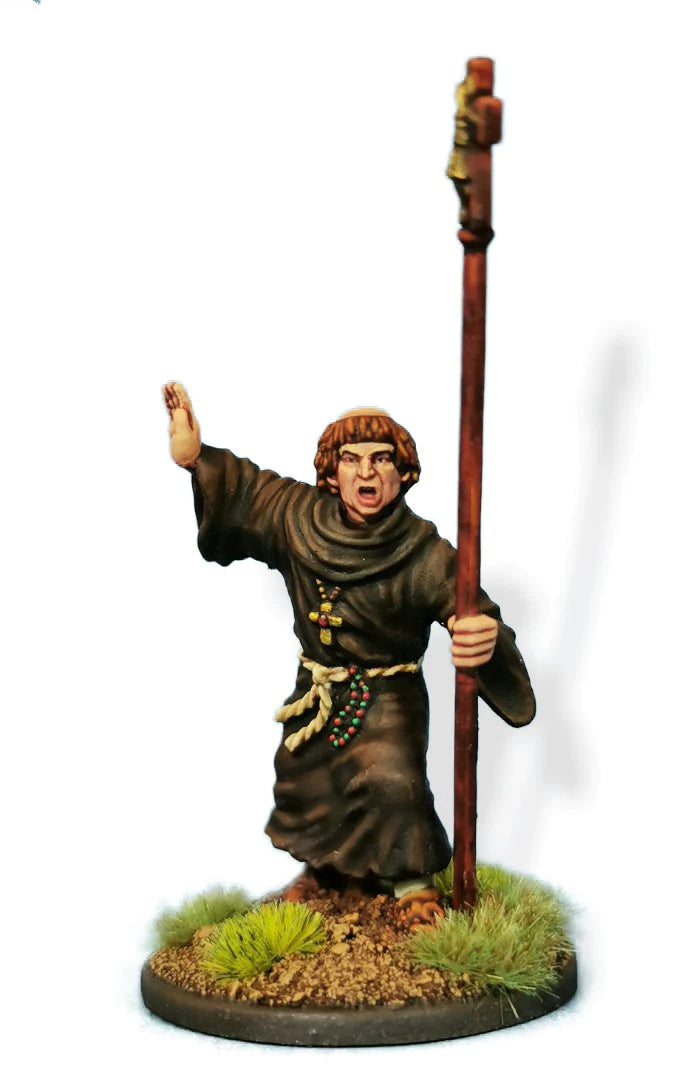 Late Saxons / Anglo Danes, 28 mm Scale Model Plastic Figures Monk